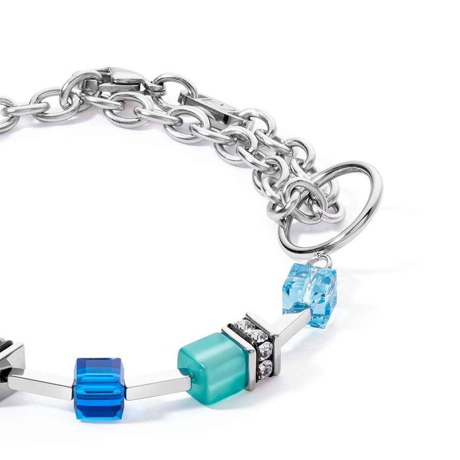 Bracelet GeoCUBE® Iconic Layer Chain Ocean Vibes