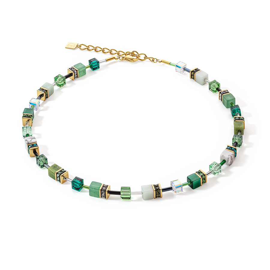 Collier GeoCUBE® Iconic Precious vert