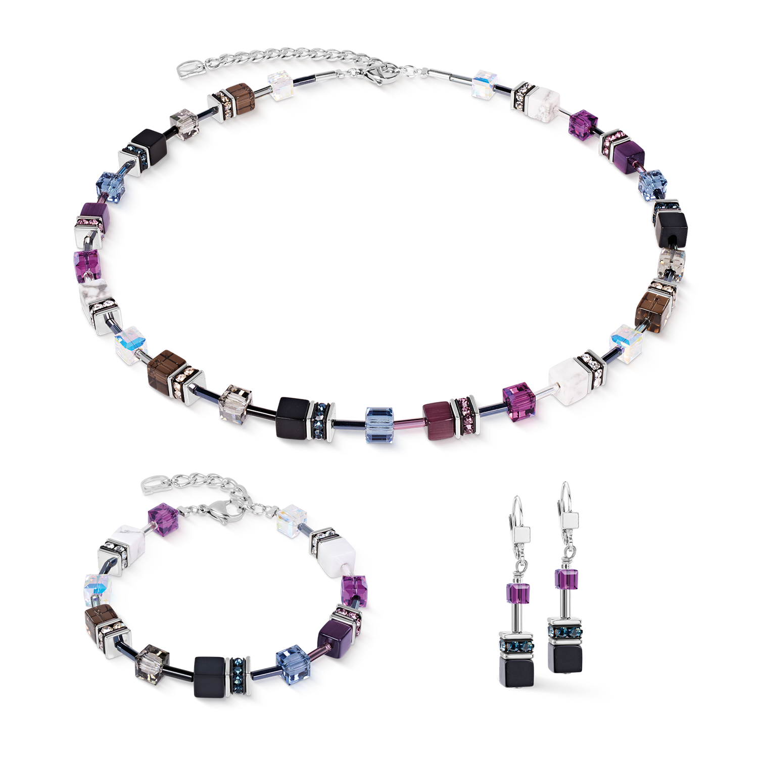 Collier GeoCUBE® Iconic Precious Twilight
