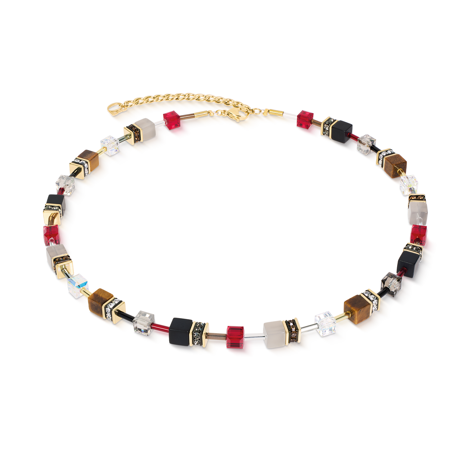 Collier GeoCUBE® Iconic Precious Rustic Luxe