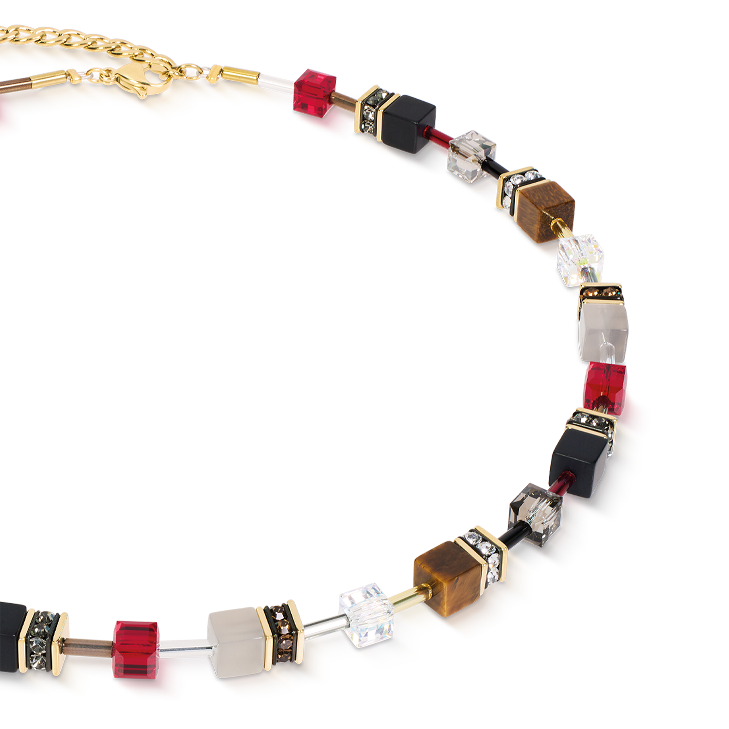 Collier GeoCUBE® Iconic Precious Rustic Luxe