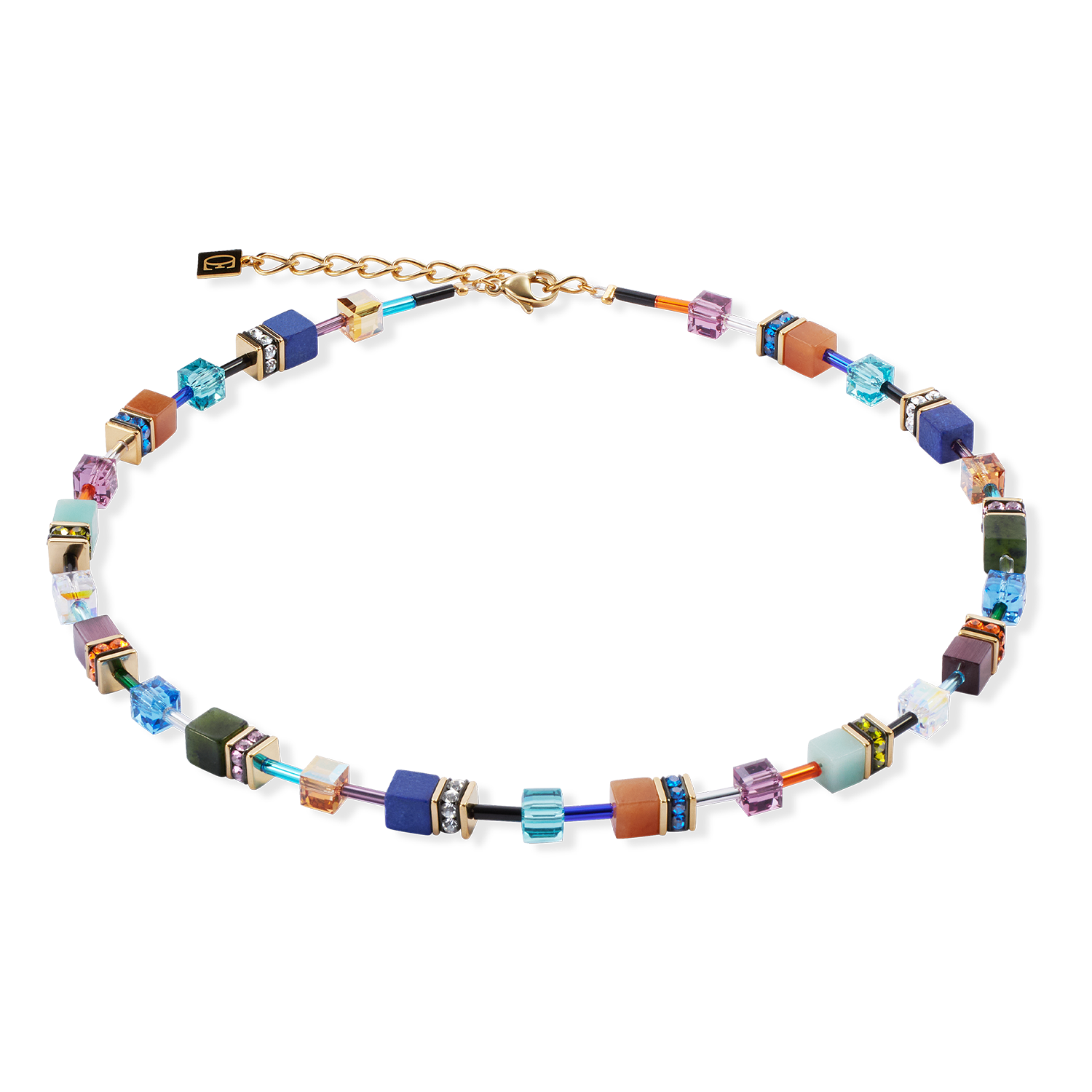 Collier GeoCUBE® Iconic Precious multicolore motion