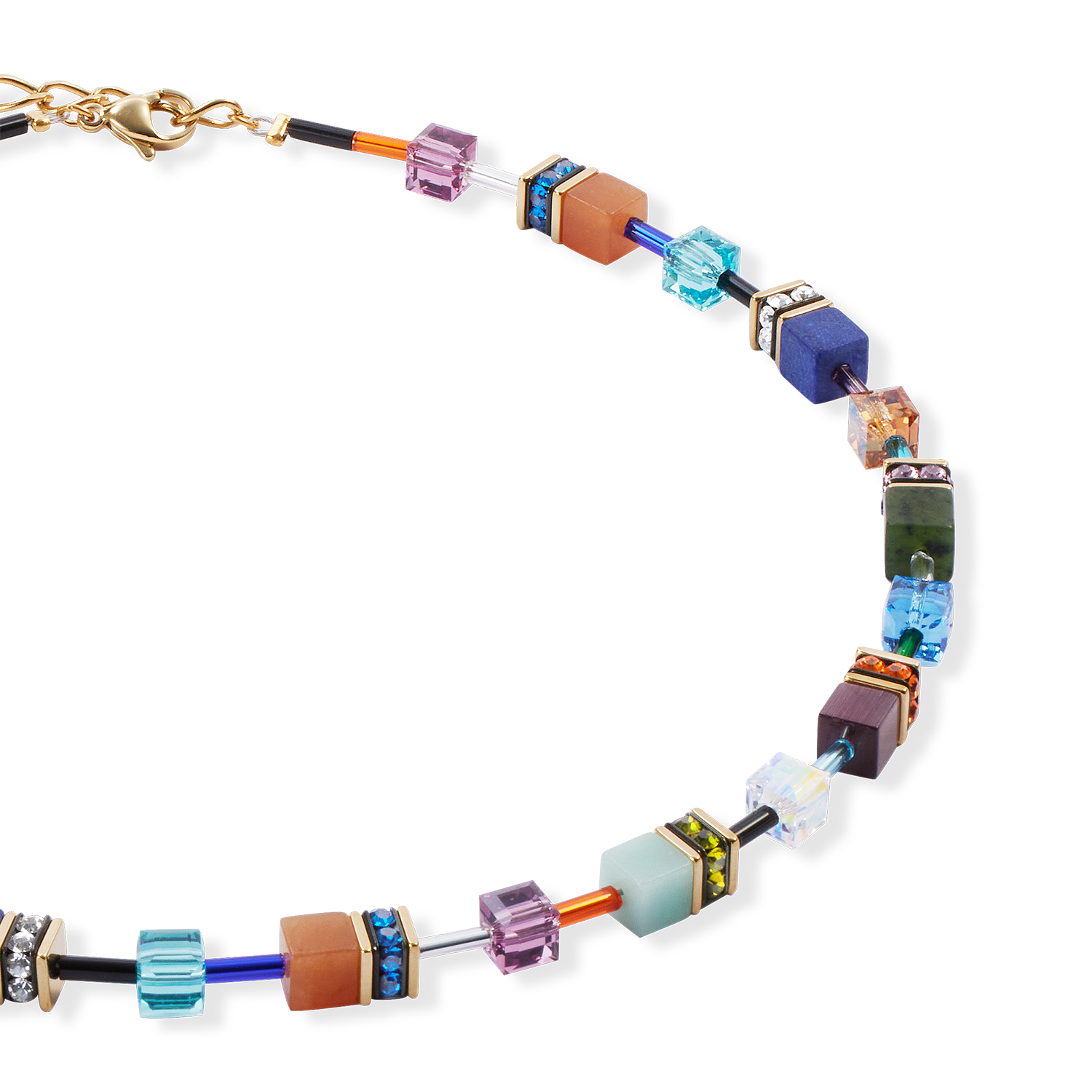 Collier GeoCUBE® Iconic Precious multicolore motion