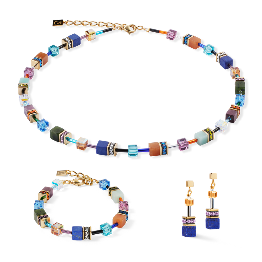 Collier GeoCUBE® Iconic Precious multicolore motion