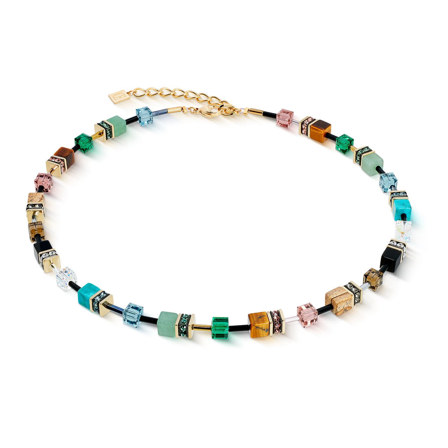 Collier GeoCUBE® Iconic Precious Art Nouveau