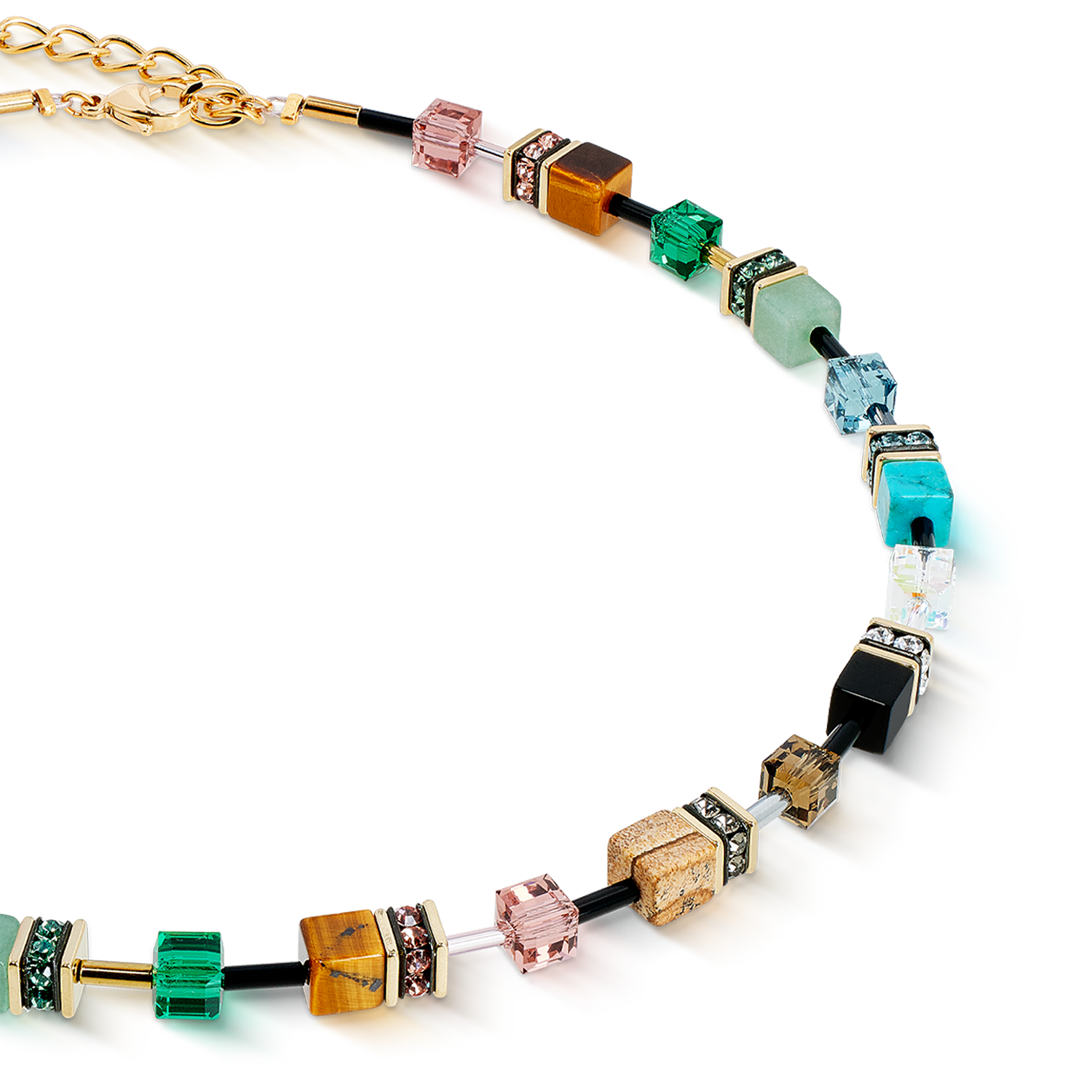 Collier GeoCUBE® Iconic Precious Art Nouveau