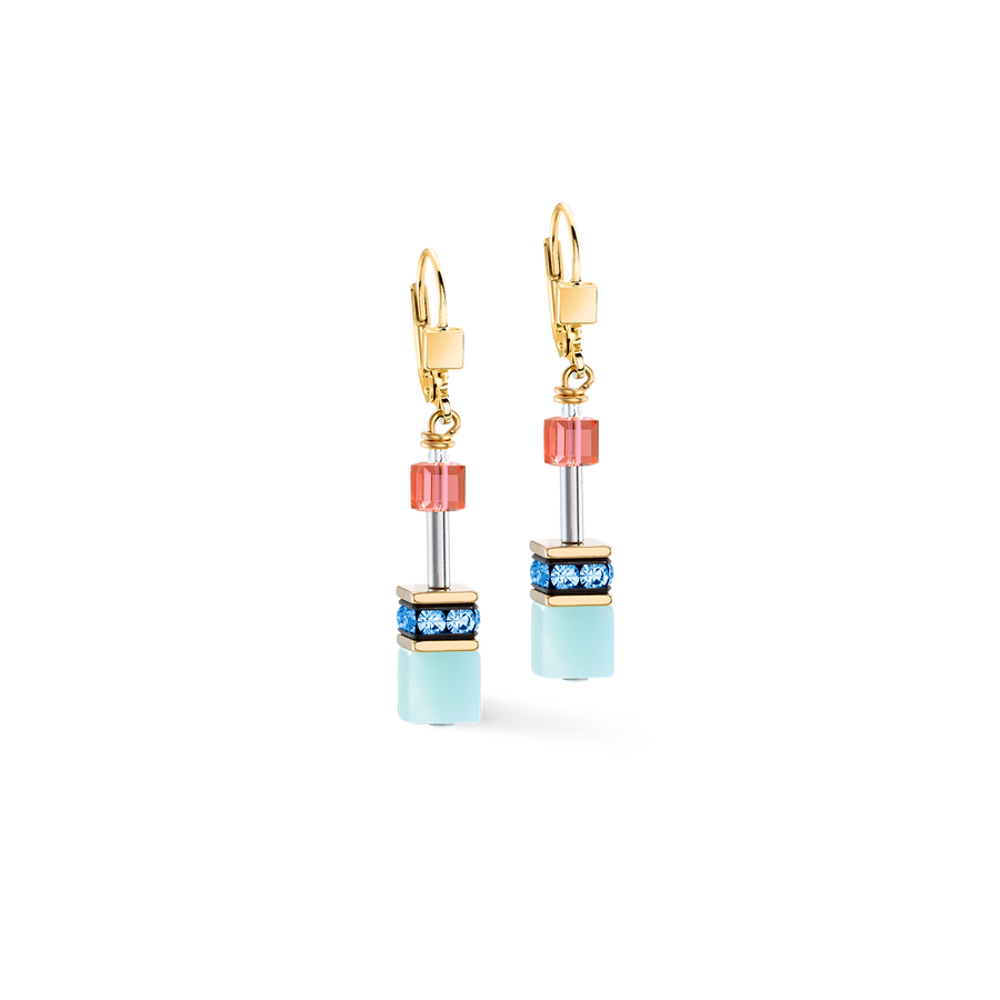 Boucles d'oreilles GeoCUBE® Iconic Precious Rainbow