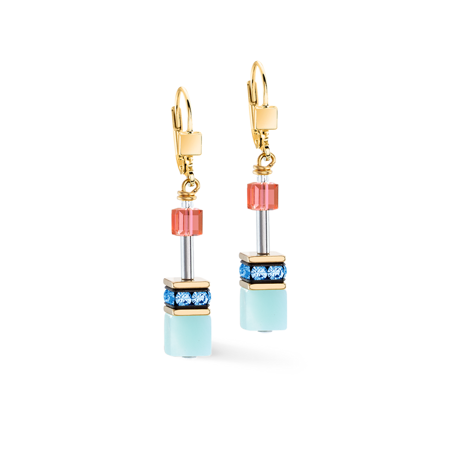 Boucles d'oreilles GeoCUBE® Iconic Precious Rainbow
