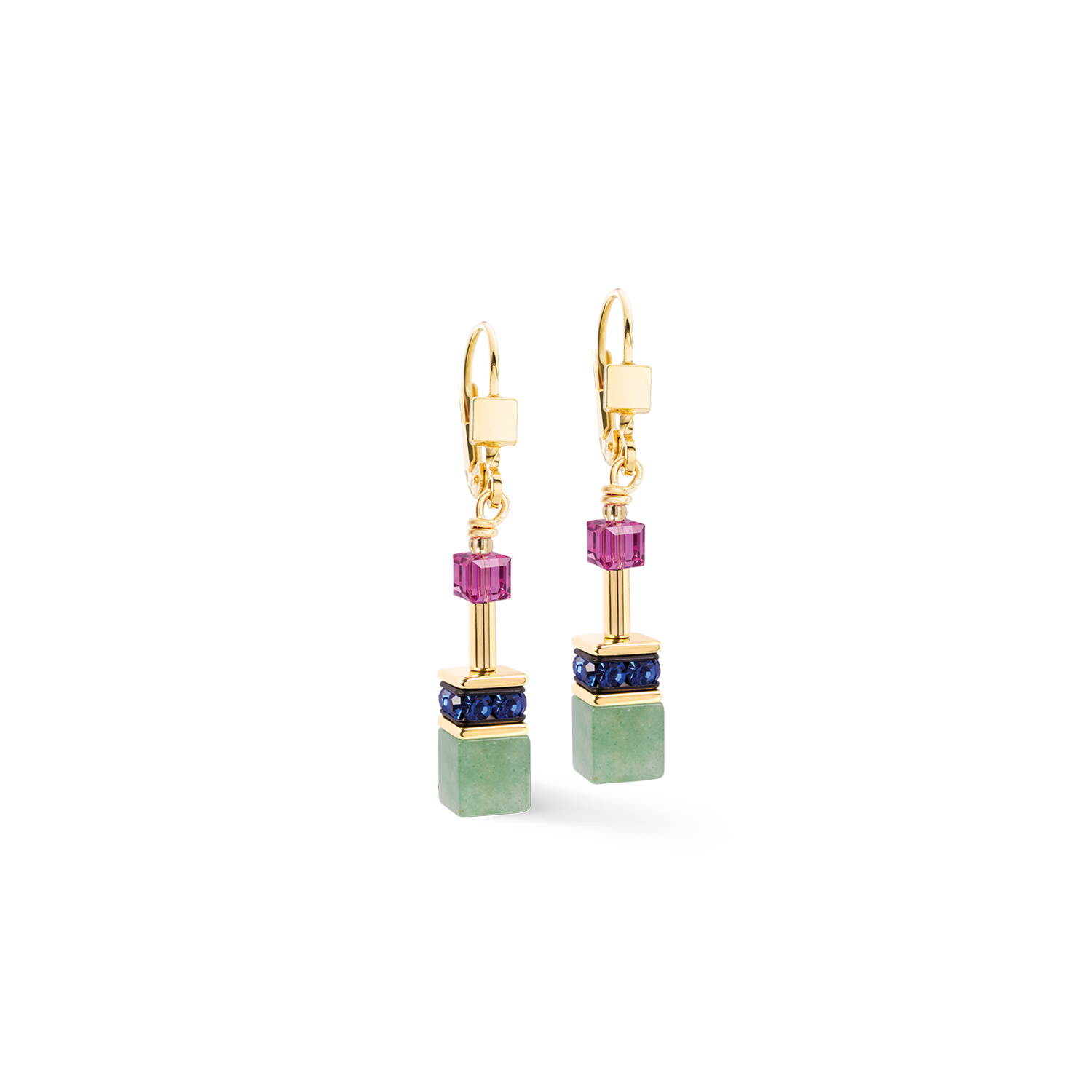 Boucles d'oreilles GeoCUBE® Iconic Precious Gem Harmony