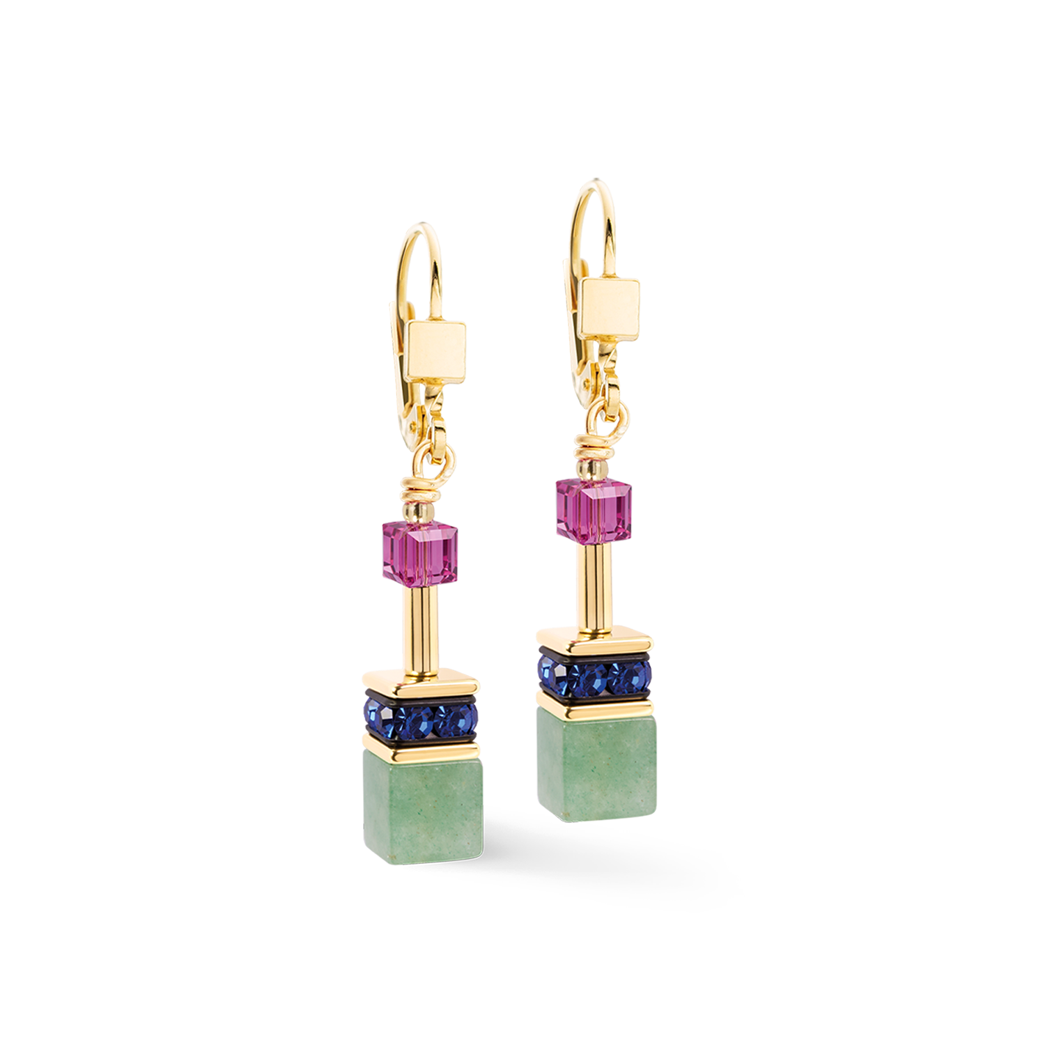 Boucles d'oreilles GeoCUBE® Iconic Precious Gem Harmony