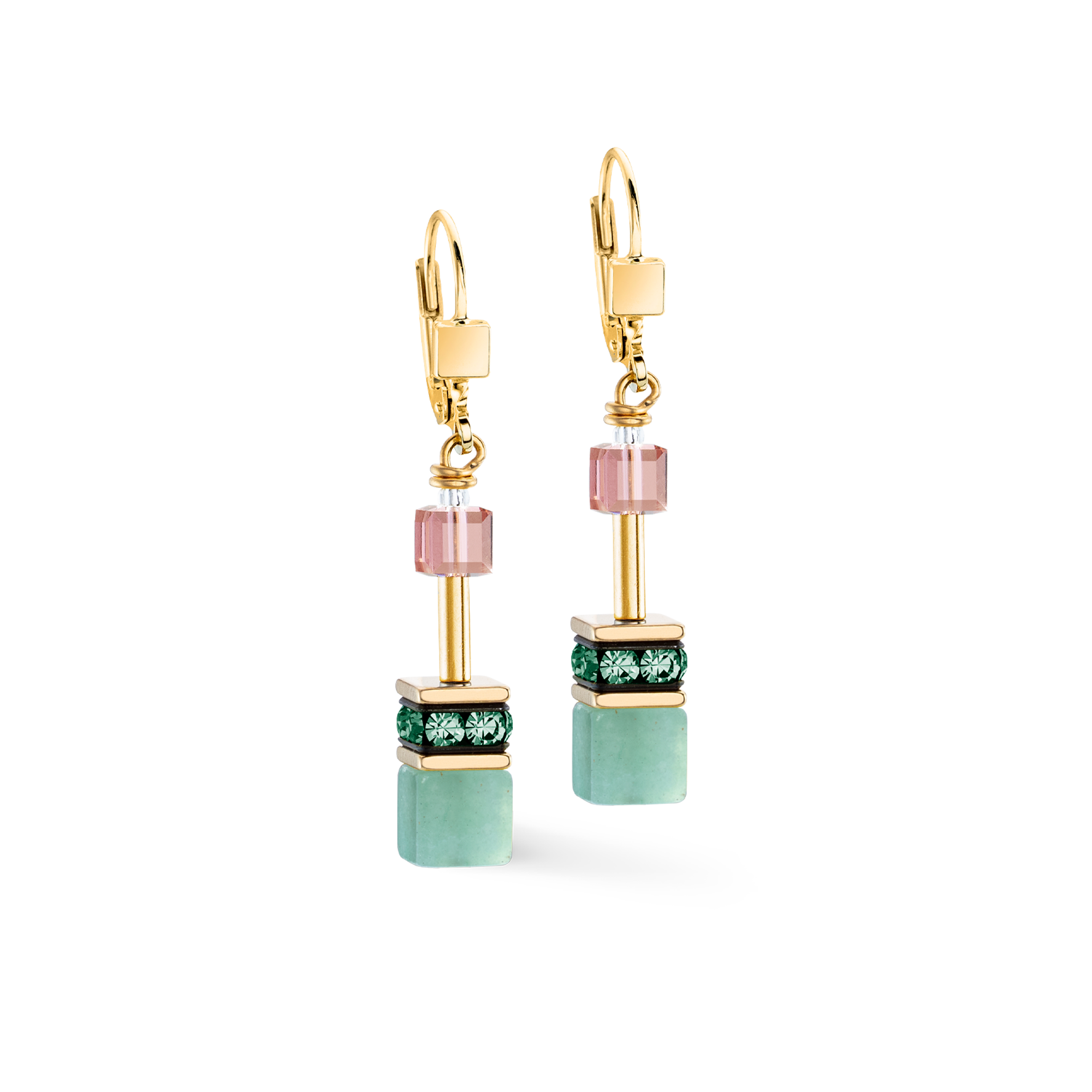 Boucles d'oreilles GeoCUBE® Iconic Precious Art Nouveau
