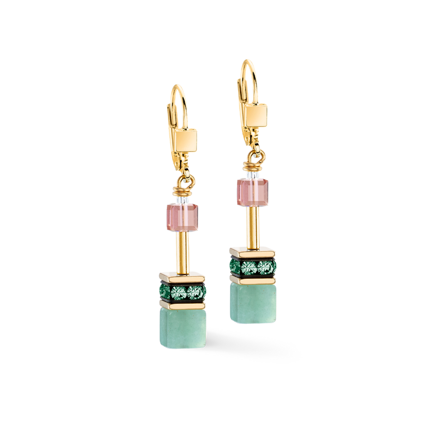 Boucles d'oreilles GeoCUBE® Iconic Precious Art Nouveau