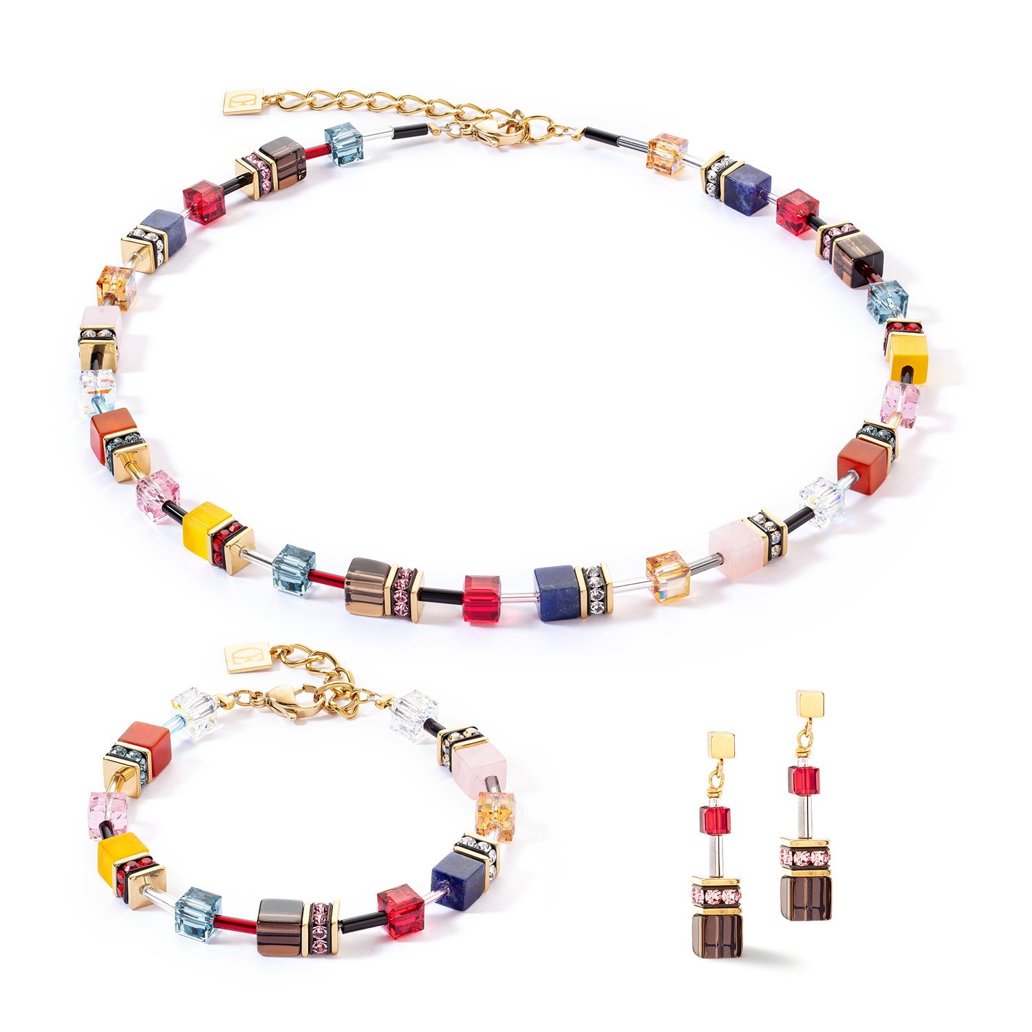 Boucles d'oreilles GeoCUBE® Iconic Precious énergie