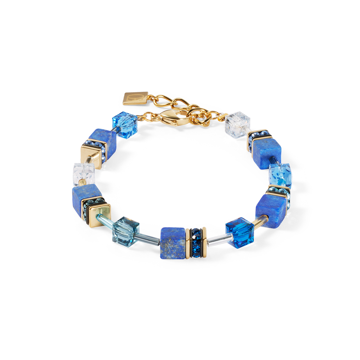 Bracelet GeoCUBE® Iconic Precious bleu