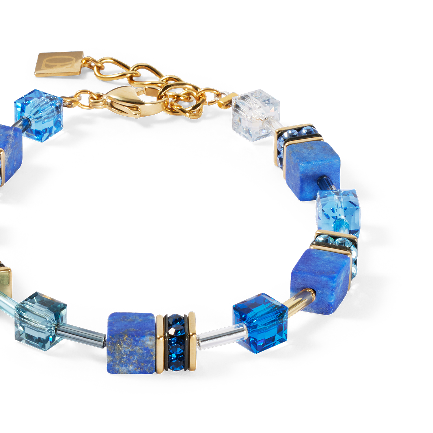 Bracelet GeoCUBE® Iconic Precious bleu