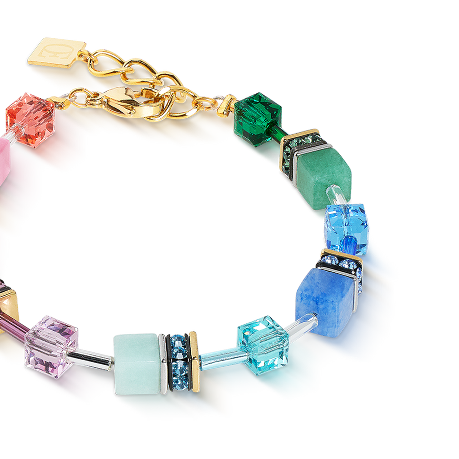 Bracelet GeoCUBE® Iconic Precious Rainbow