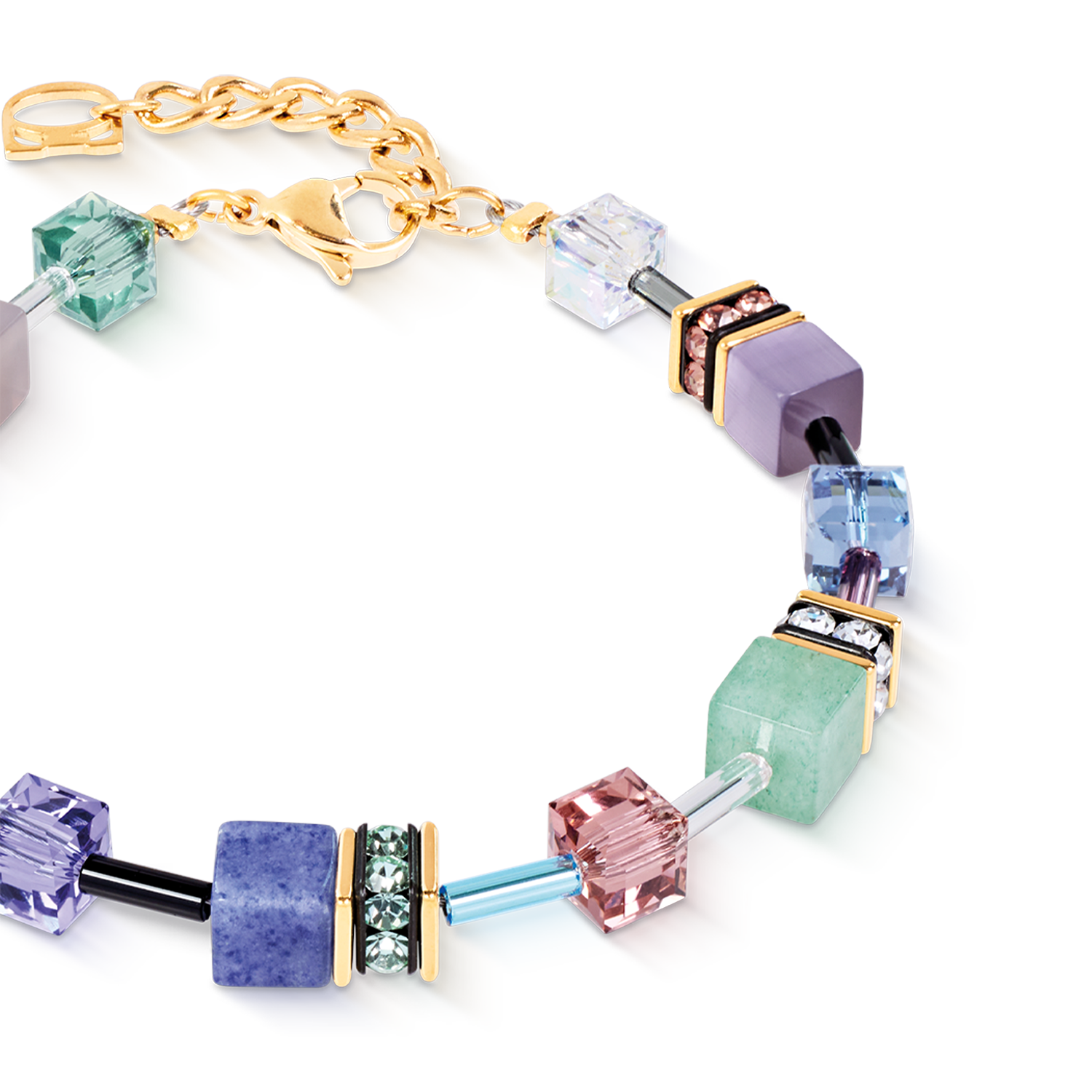 Bracelet GeoCUBE® Iconic Precious Pastel Garden