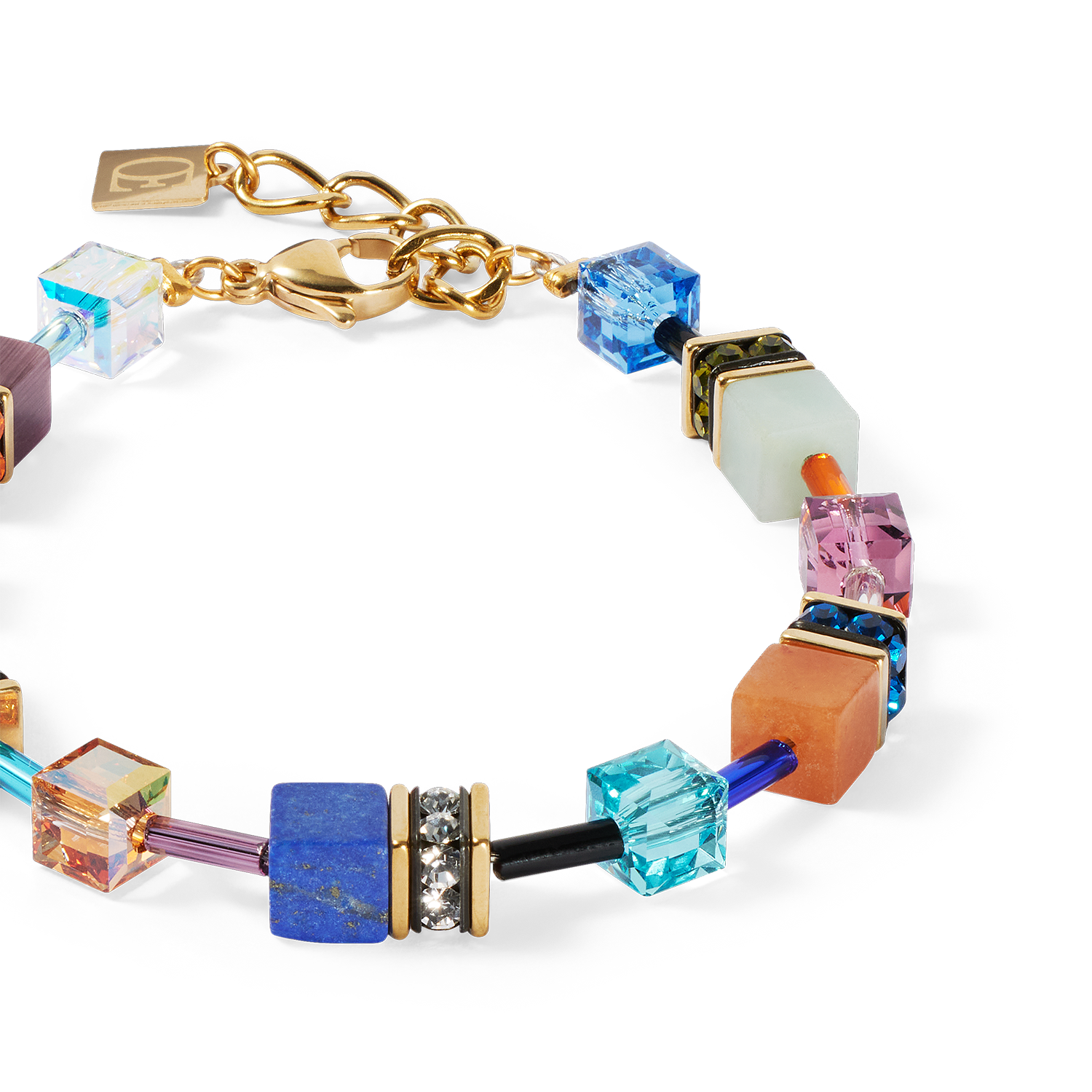 Bracelet GeoCUBE® Iconic Precious multicolor motion