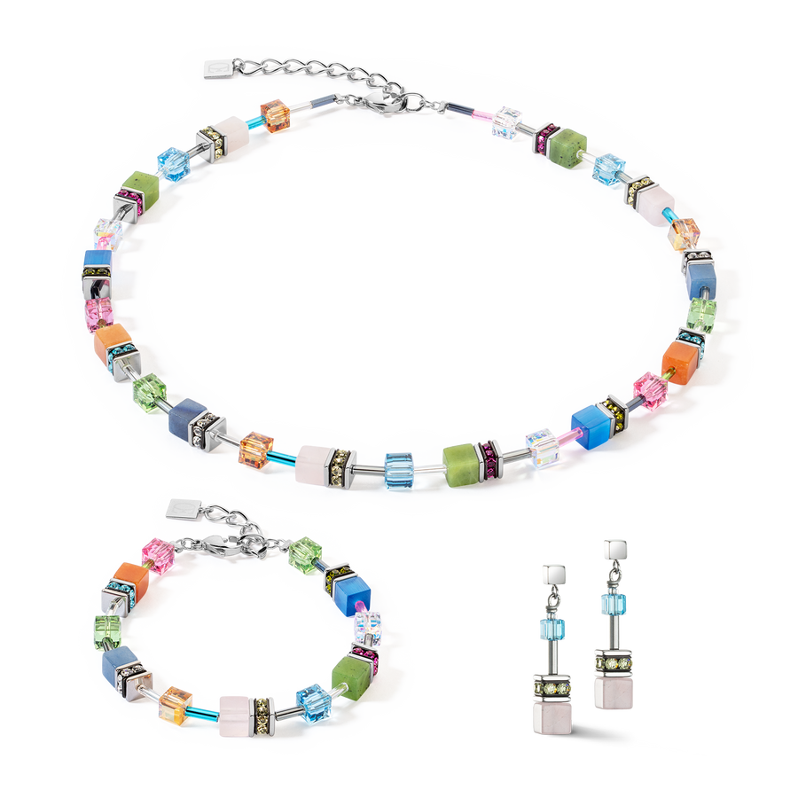 Bracelet GeoCUBE® Iconic Precious multicolour boho