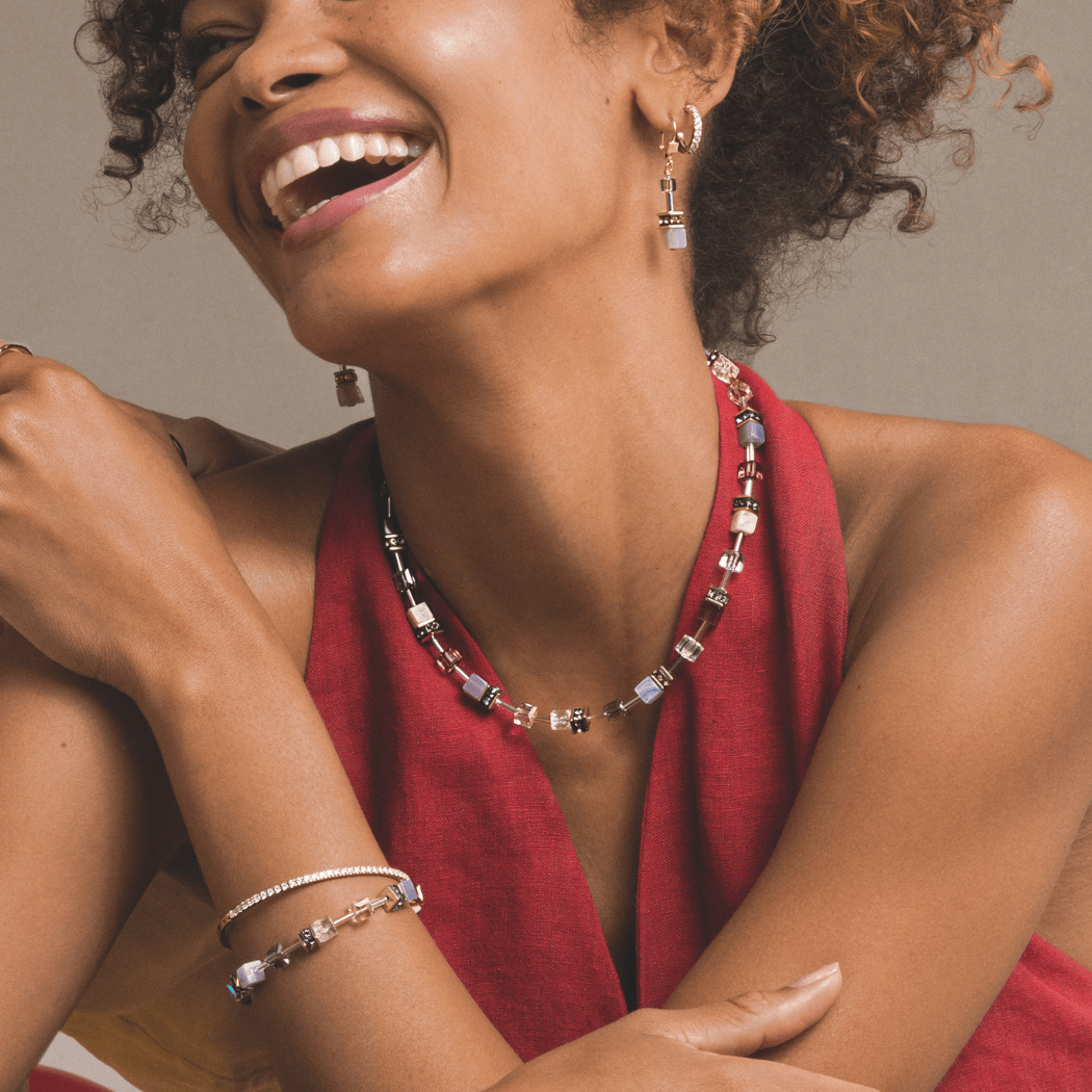 Bracelet GeoCUBE® Iconic Precious golden blush