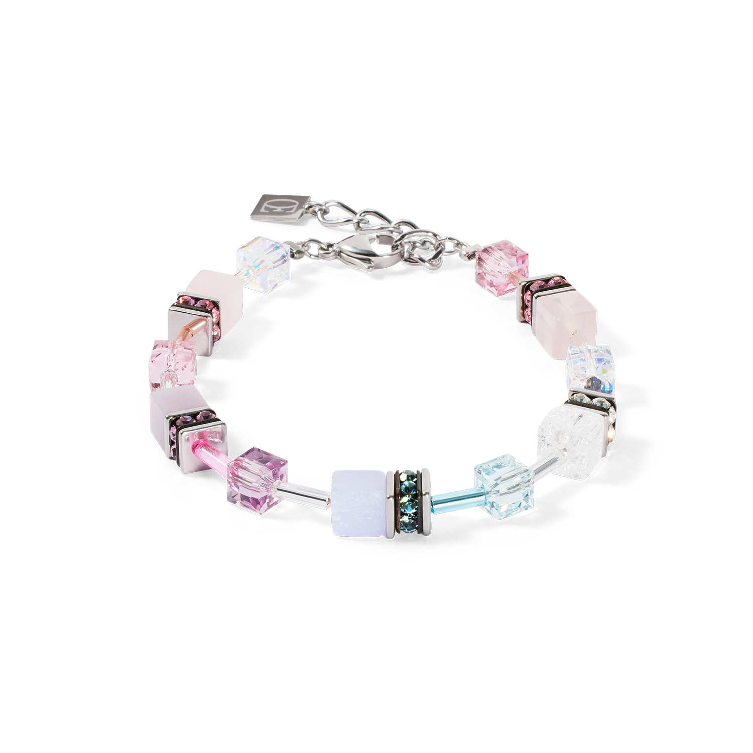 Bracelet GeoCUBE® Iconic Precious rose-lilas