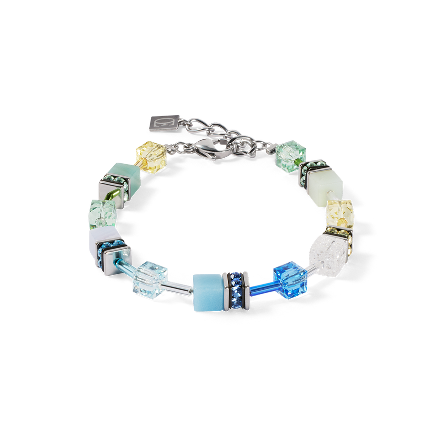 Bracelet GeoCUBE® Iconic Precious vert aqua