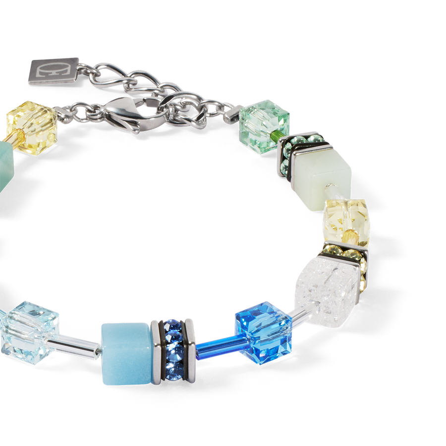 Bracelet GeoCUBE® Iconic Precious vert aqua