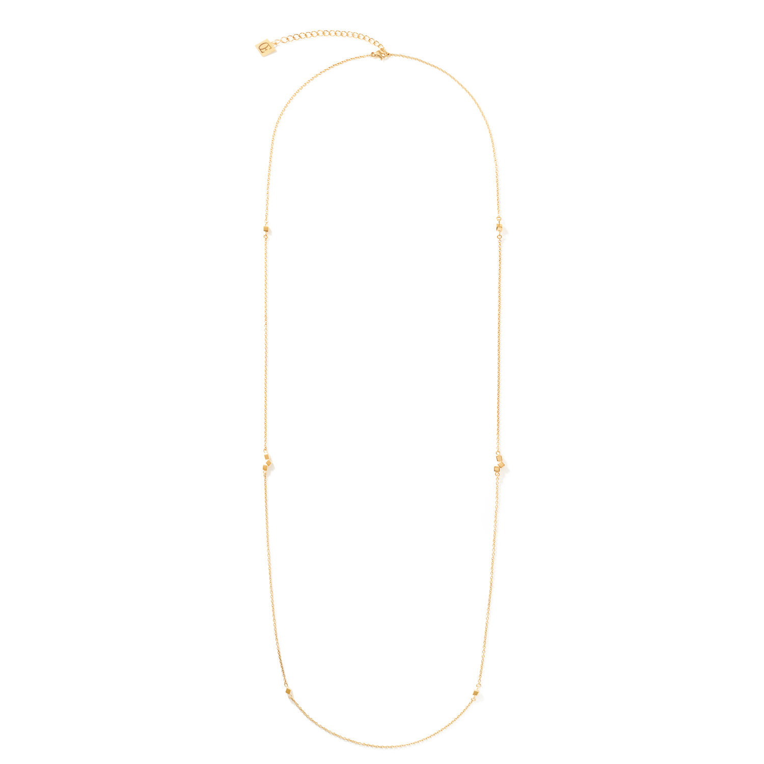 Collier Dancing GeoCUBE® small chain longacier or