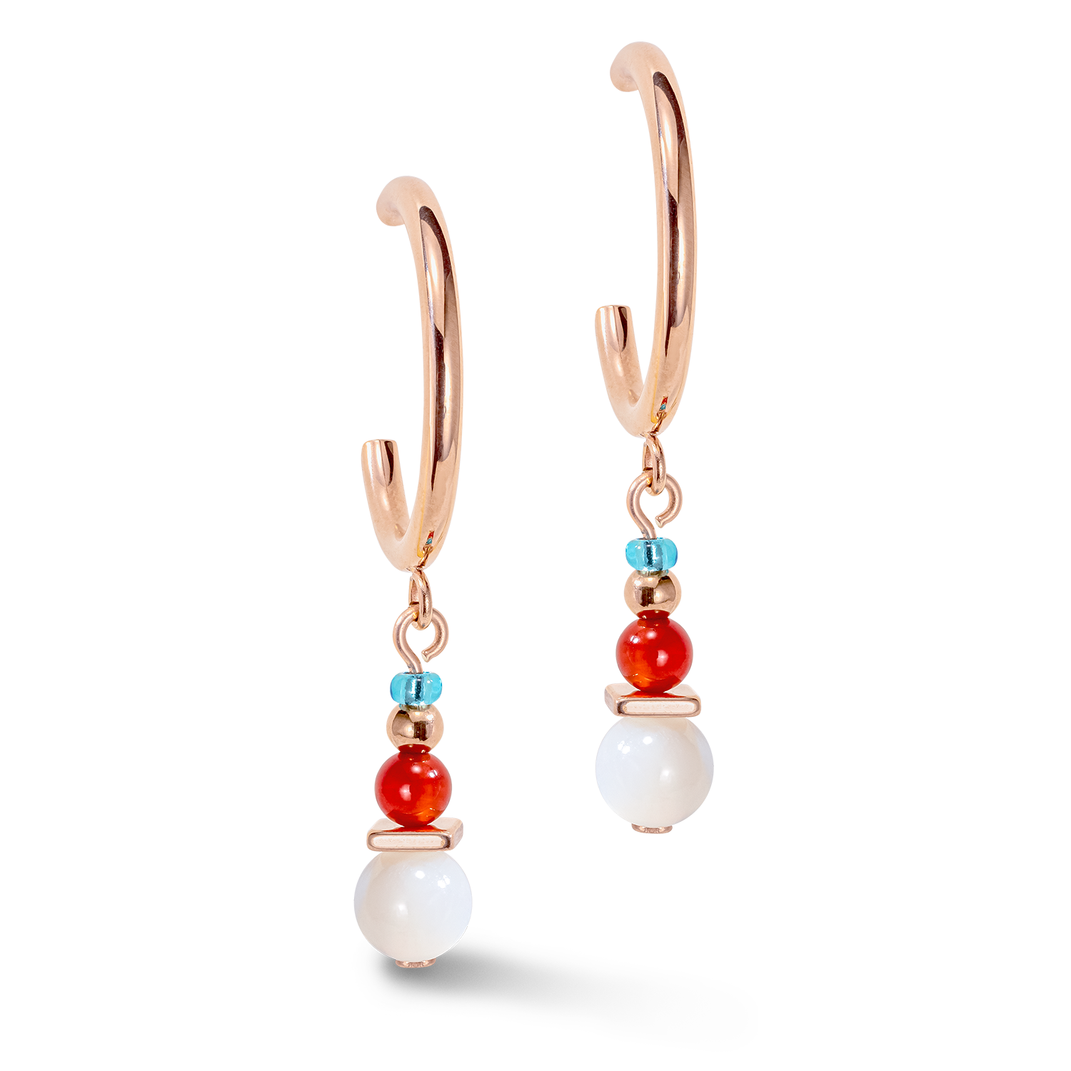 Boucles d'oreille Harmony Precious & Slider Closure multicolor Boho