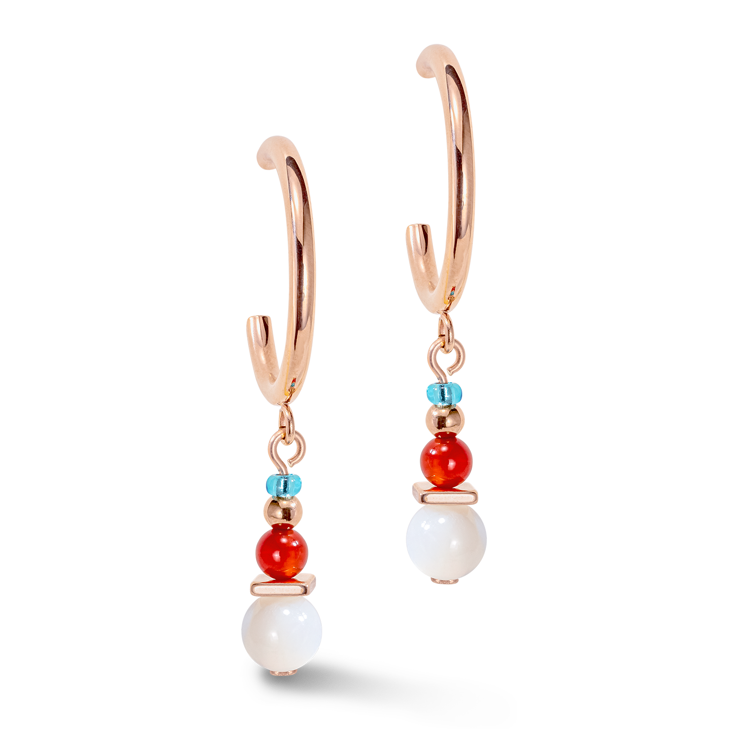 Boucles d'oreille Harmony Precious & Slider Closure multicolor Boho
