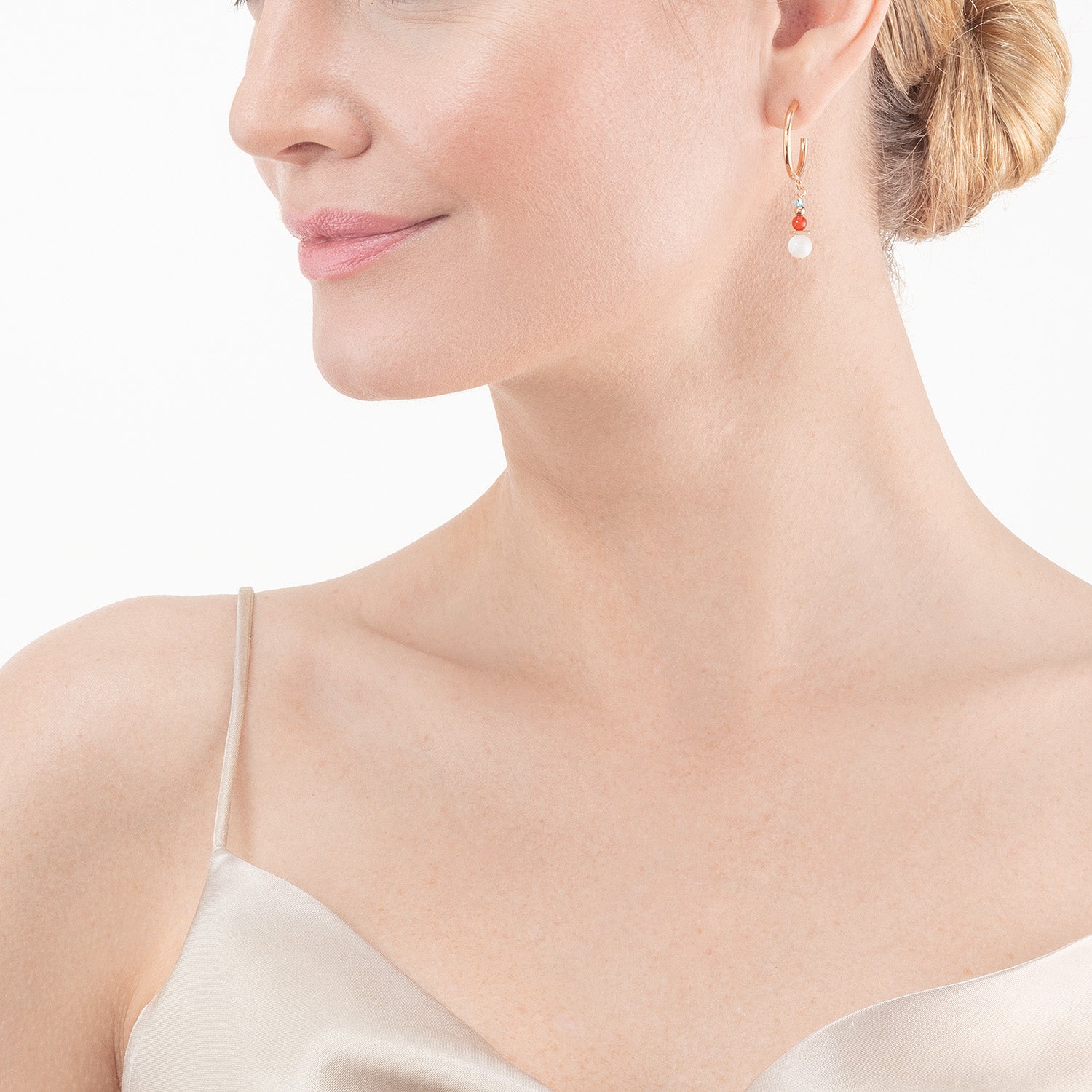 Boucles d'oreille Harmony Precious & Slider Closure multicolor Boho