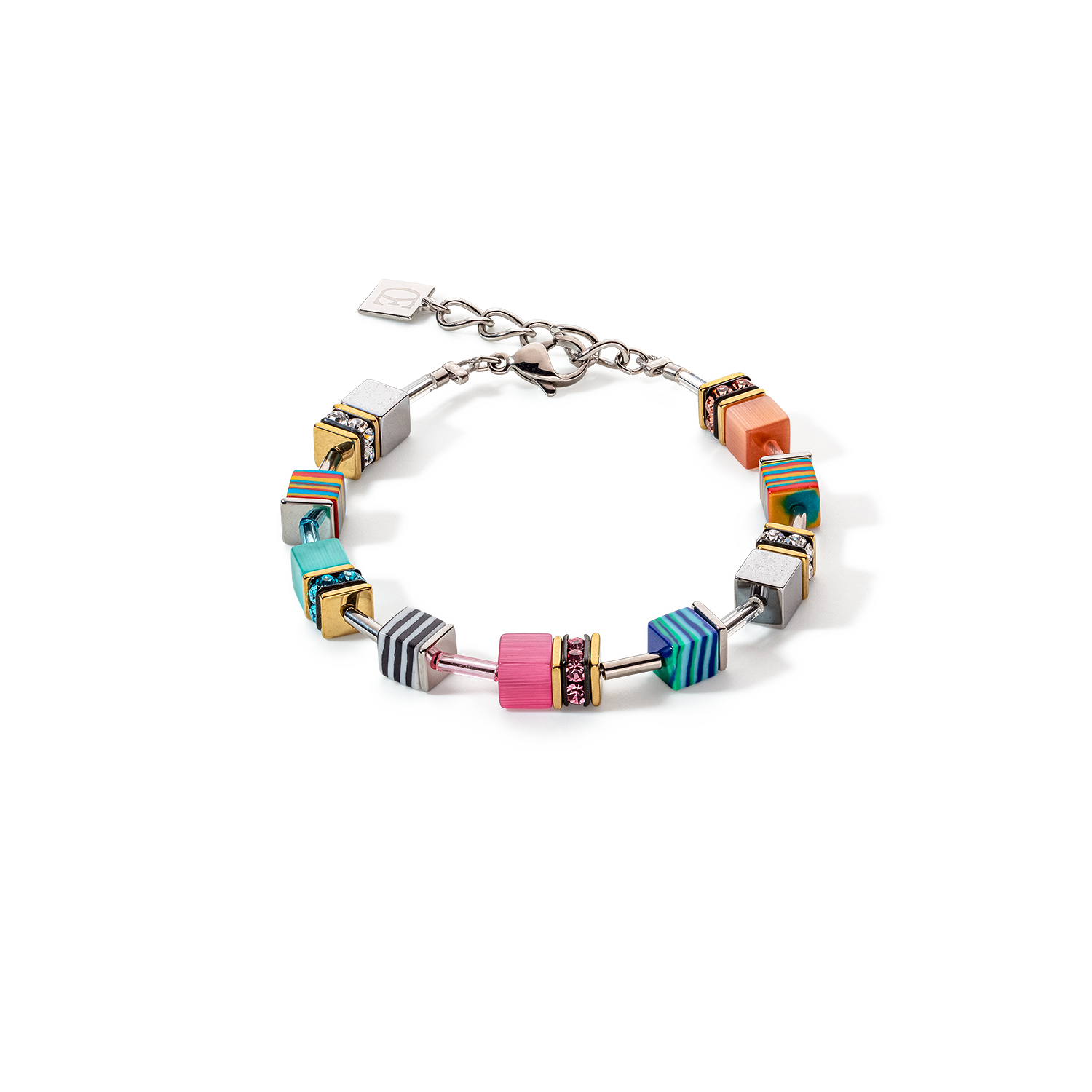 Bracelet GeoCUBE® Candy multicolour spring