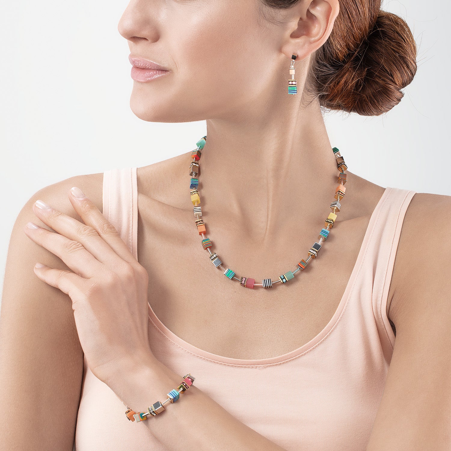 Bracelet GeoCUBE® Candy multicolour spring
