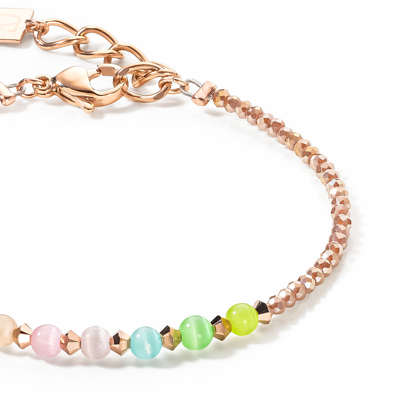 Bracelet Princess candy multicolore pastel