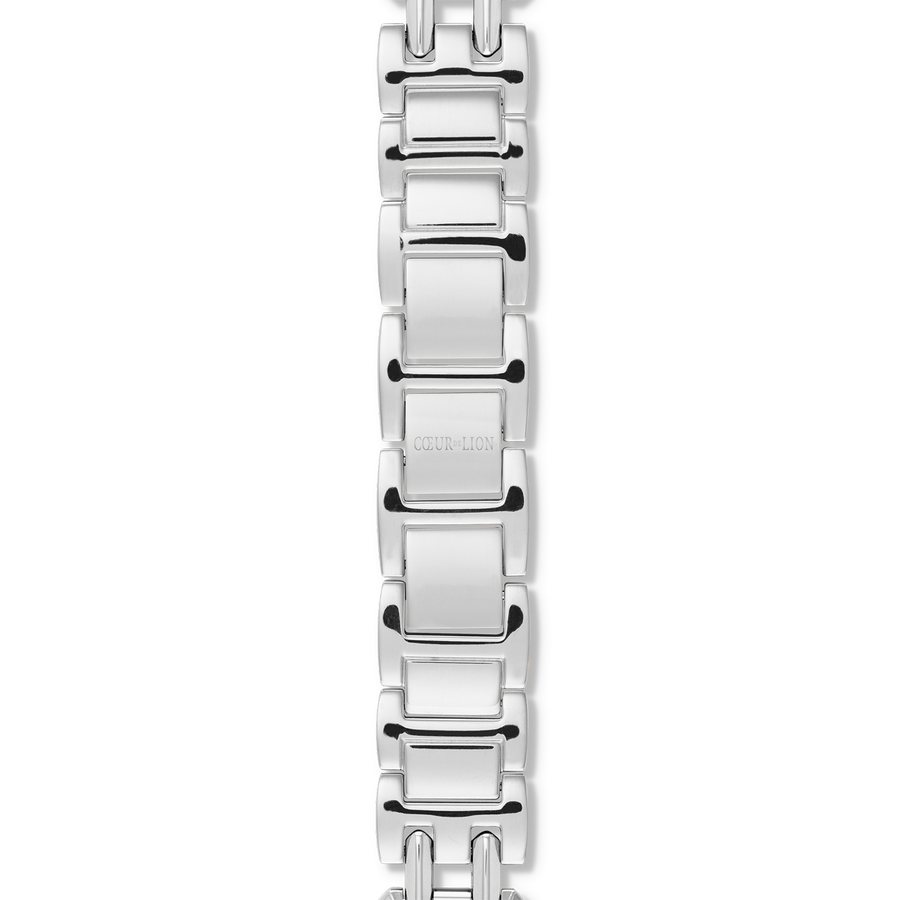 Montre Iconic Cube Noble Petrol Statement argent