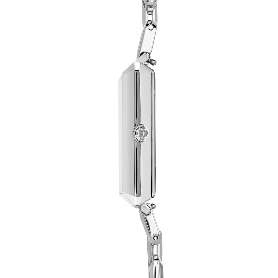 Montre Iconic Cube Noble Petrol Statement argent