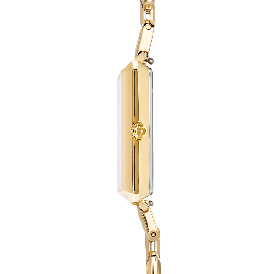 Montre Iconic Cube Spikes Statement Or