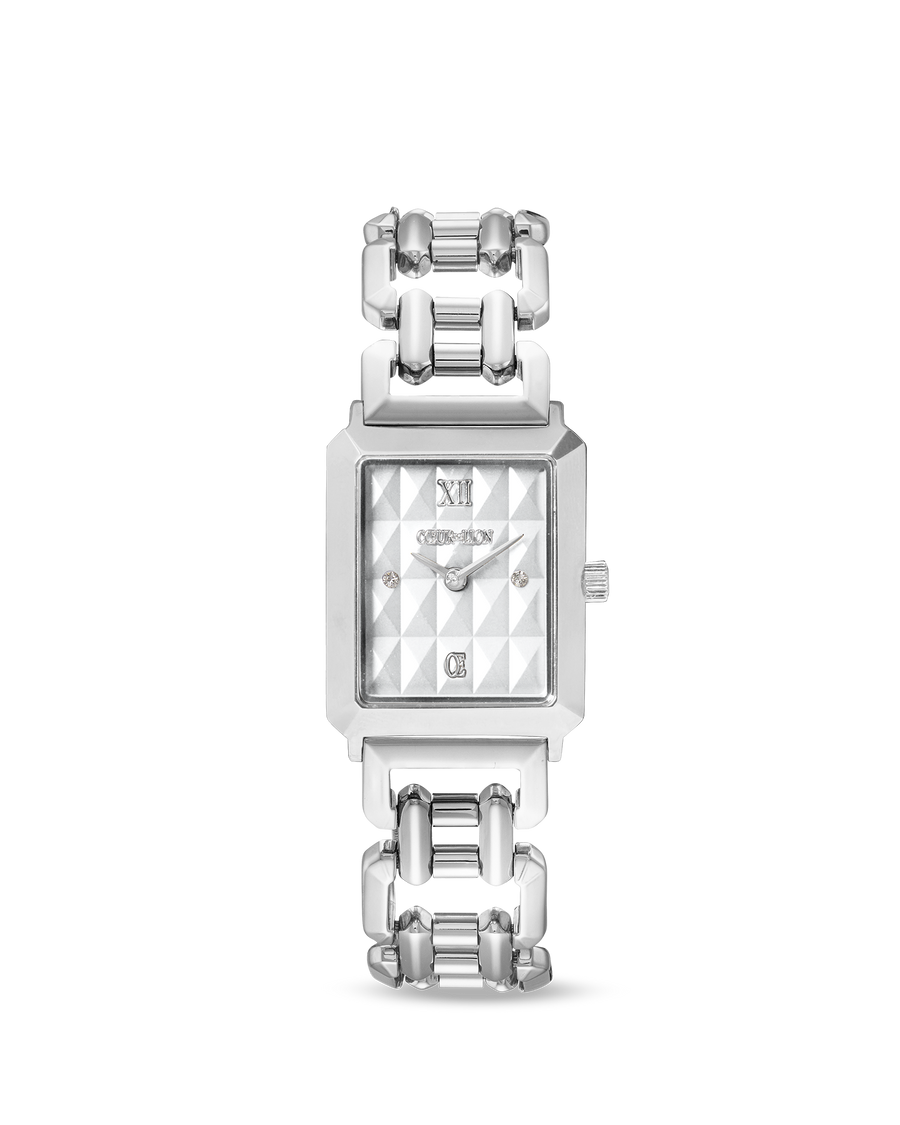 Montre Iconic Spikes Argent Statement Argent