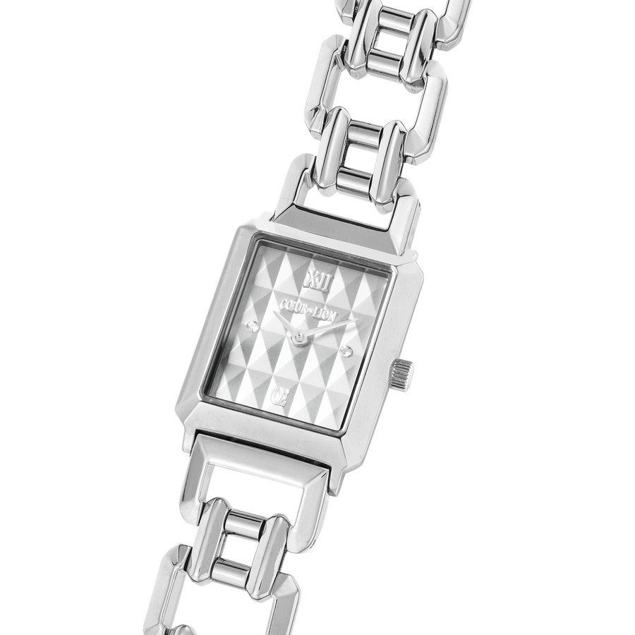 Montre Iconic Spikes Argent Statement Argent