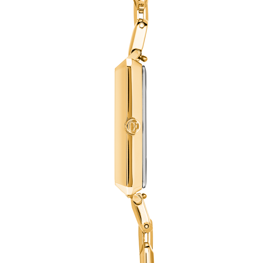 Montre Iconic Spikes Noir Statement Or