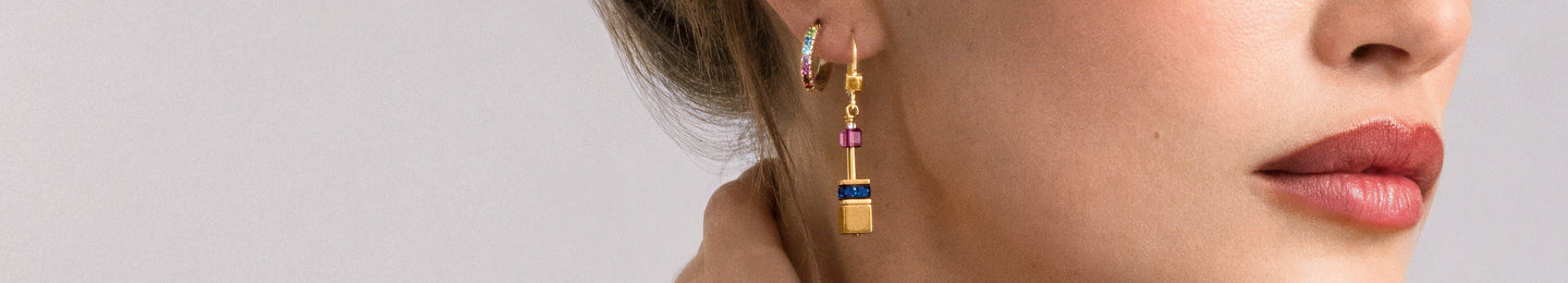 Les Boucles D’oreilles Geocube