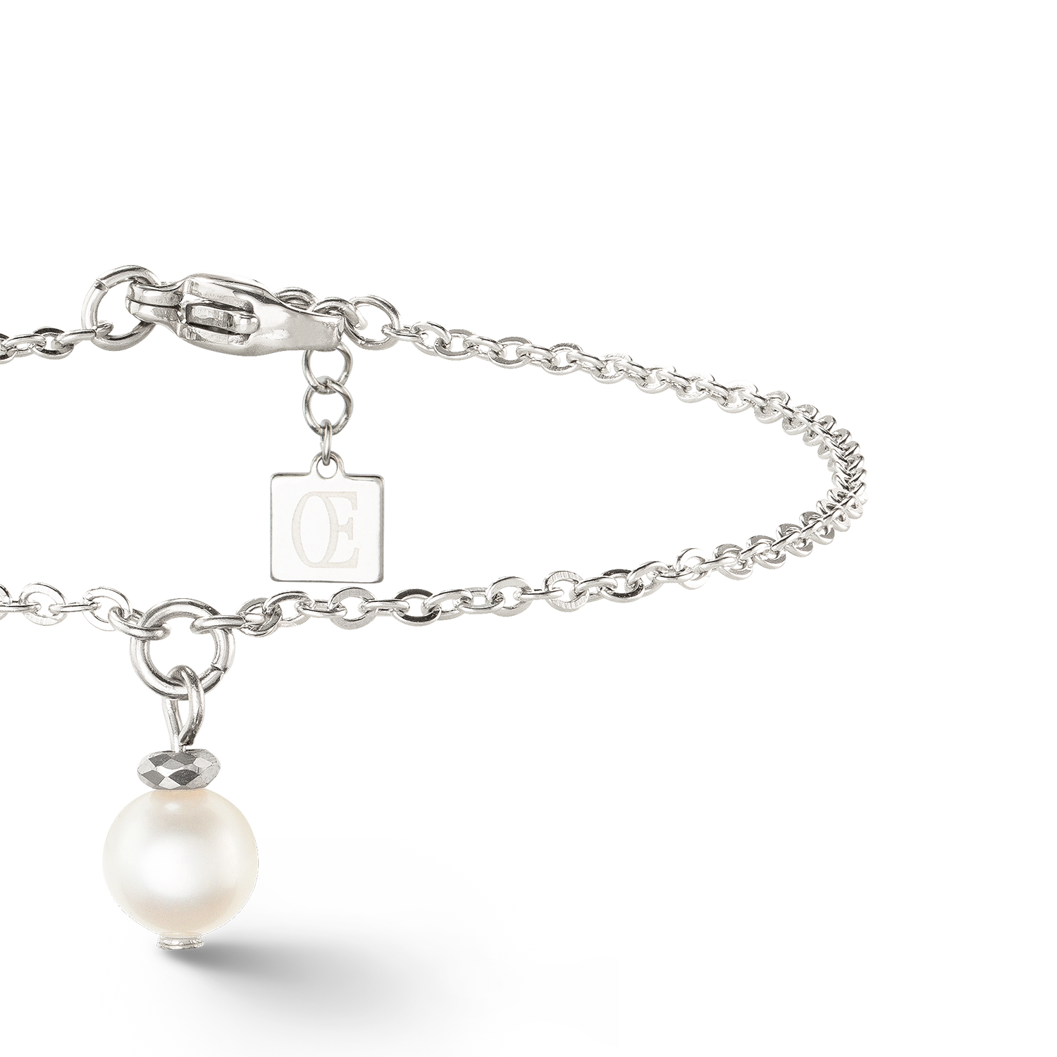 Bracelet Solitaire Perle d'eau douce argent