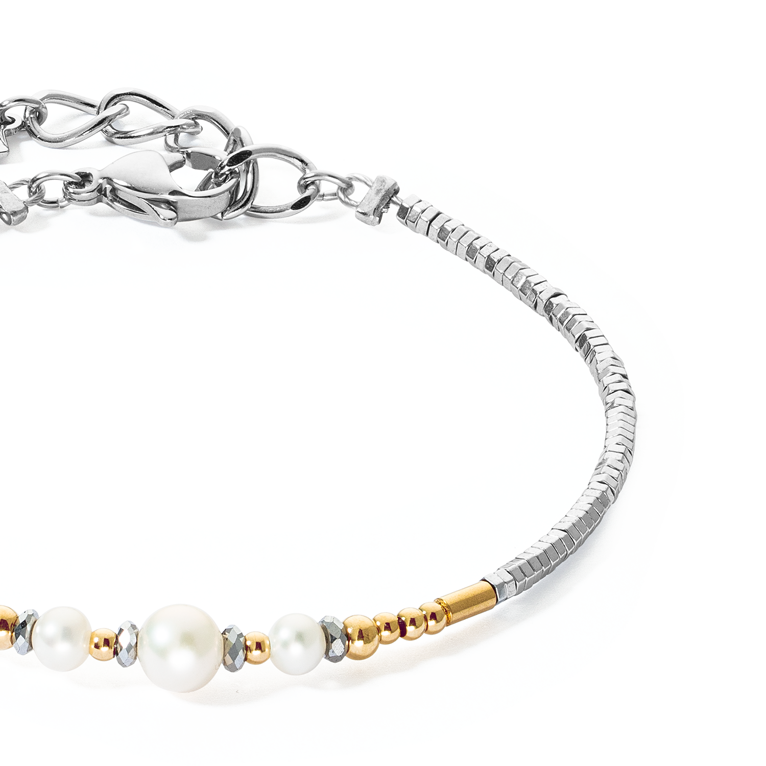 Bracelet Classic Princess Perles d'eau douce bicolores