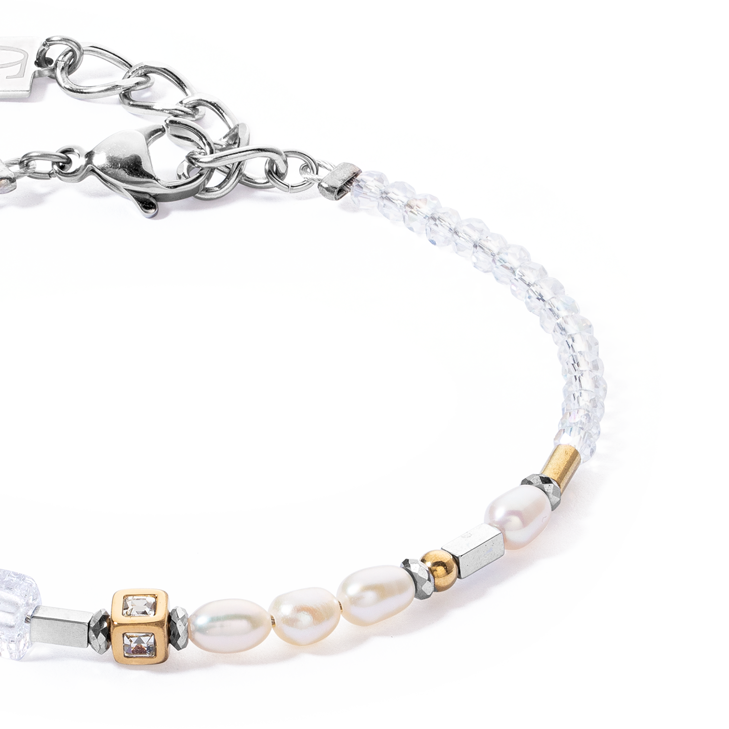 Bracelet Princess Fusion Pearls Bicolor