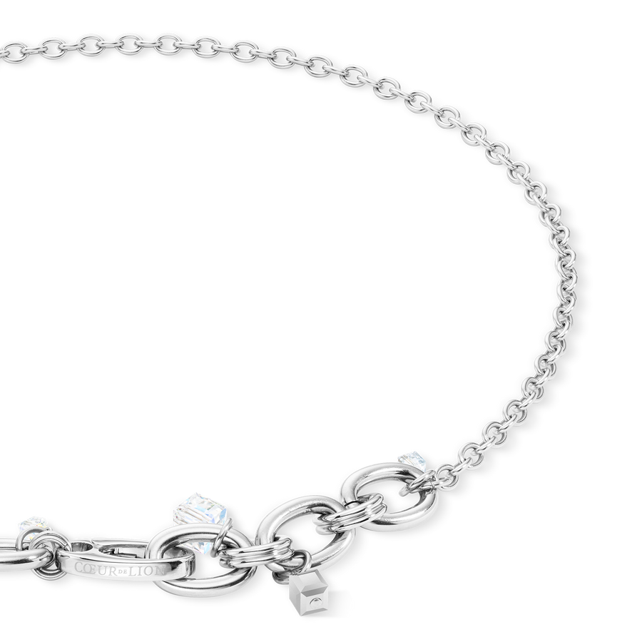 Collier Chunky Chain Runway Exlusive argent