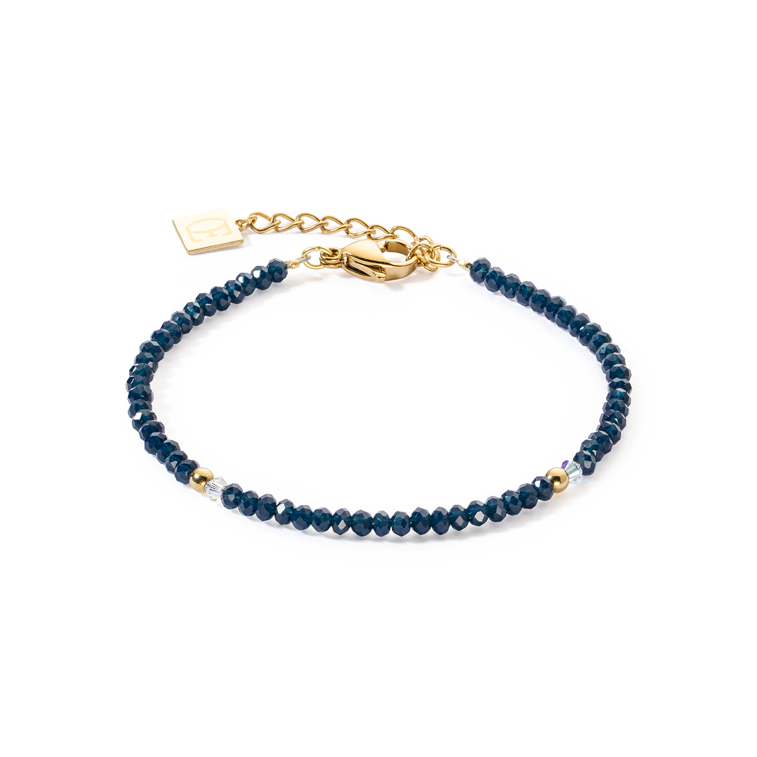 Bracelet Little Twinkle or-bleu foncé