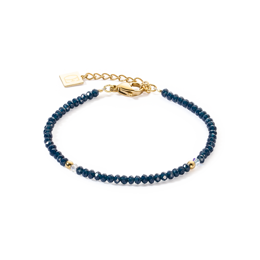 Bracelet Little Twinkle or-bleu foncé