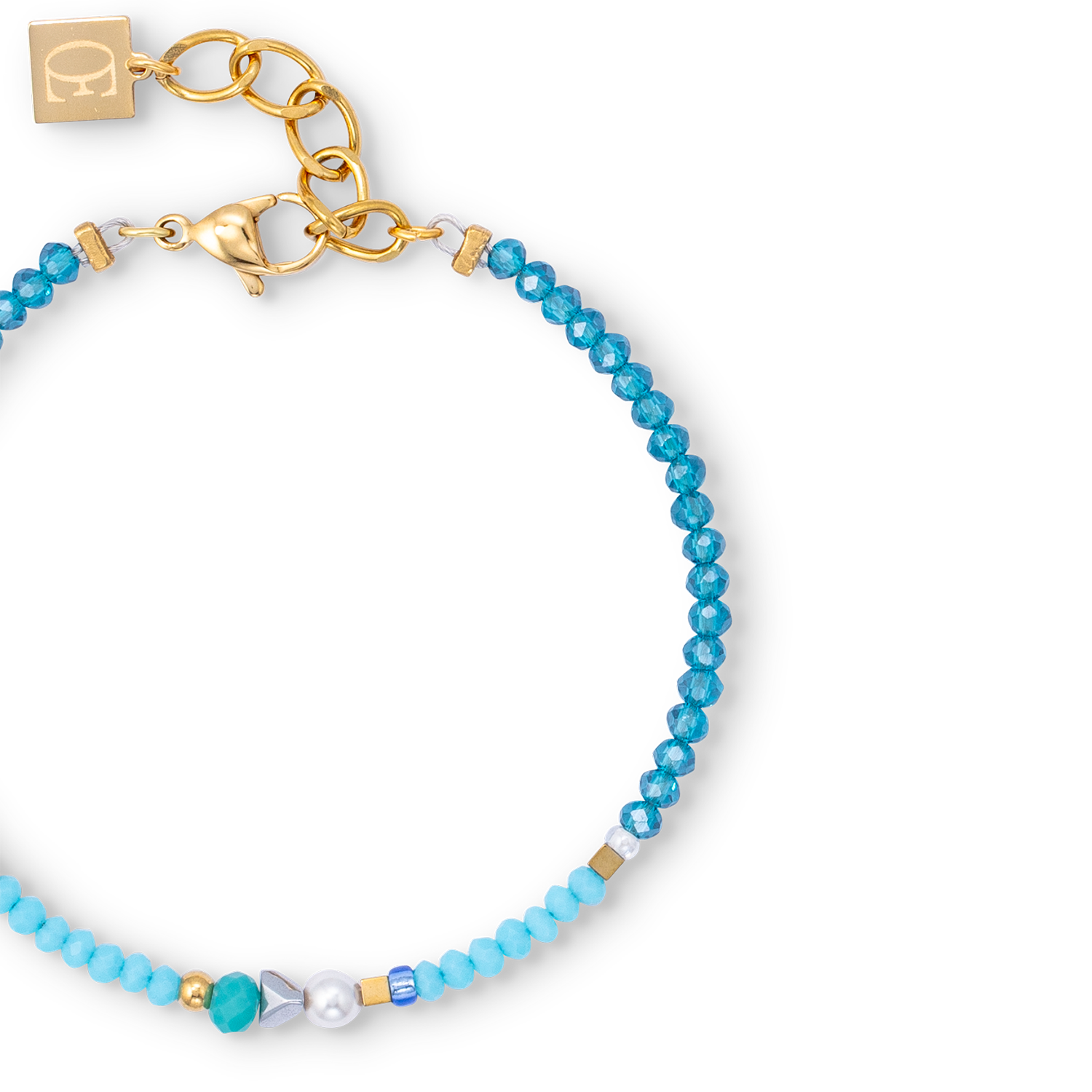 Bracelet Ocean Vibes turquoise or