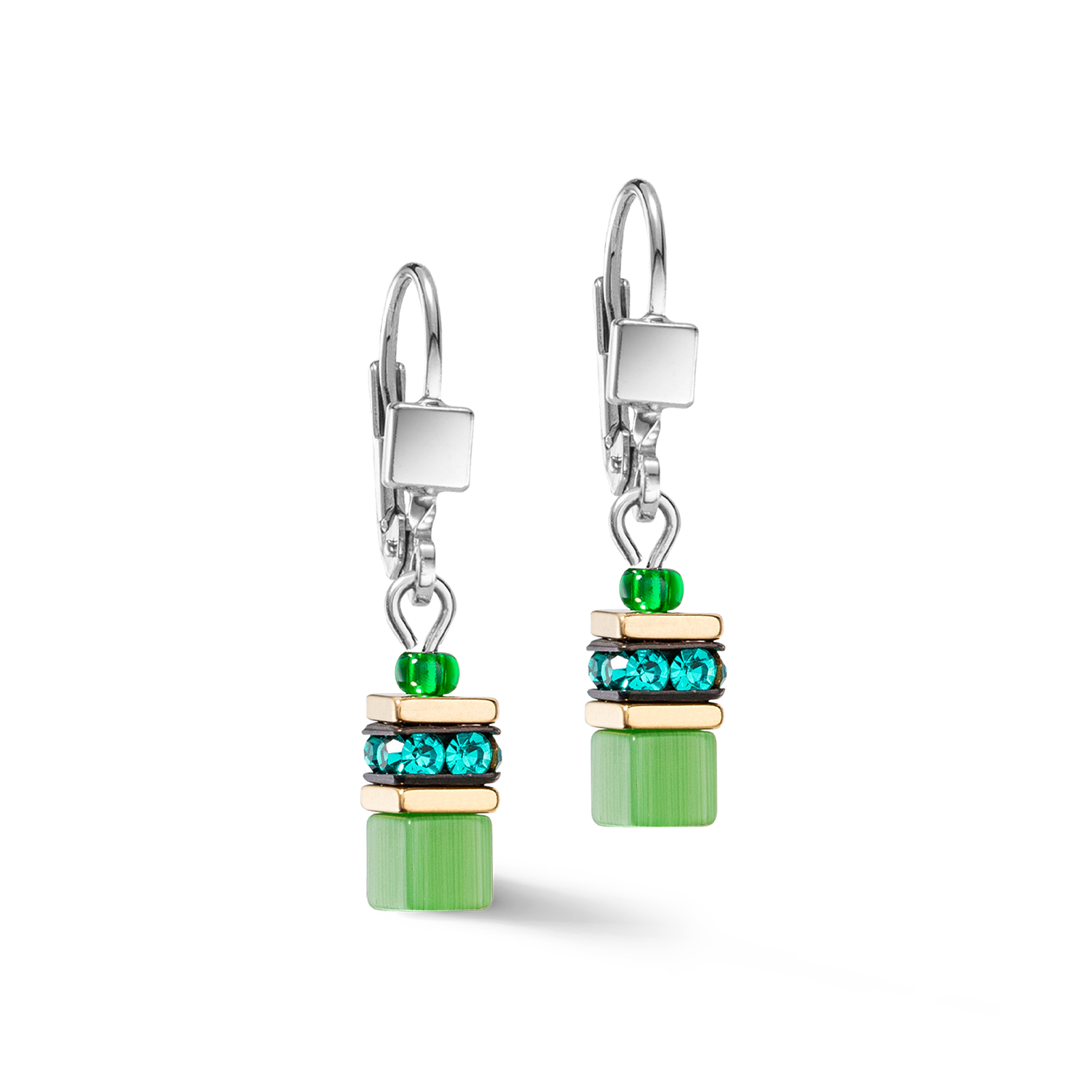 Boucles d'oreilles GeoCUBE® Iconic Lite Vert