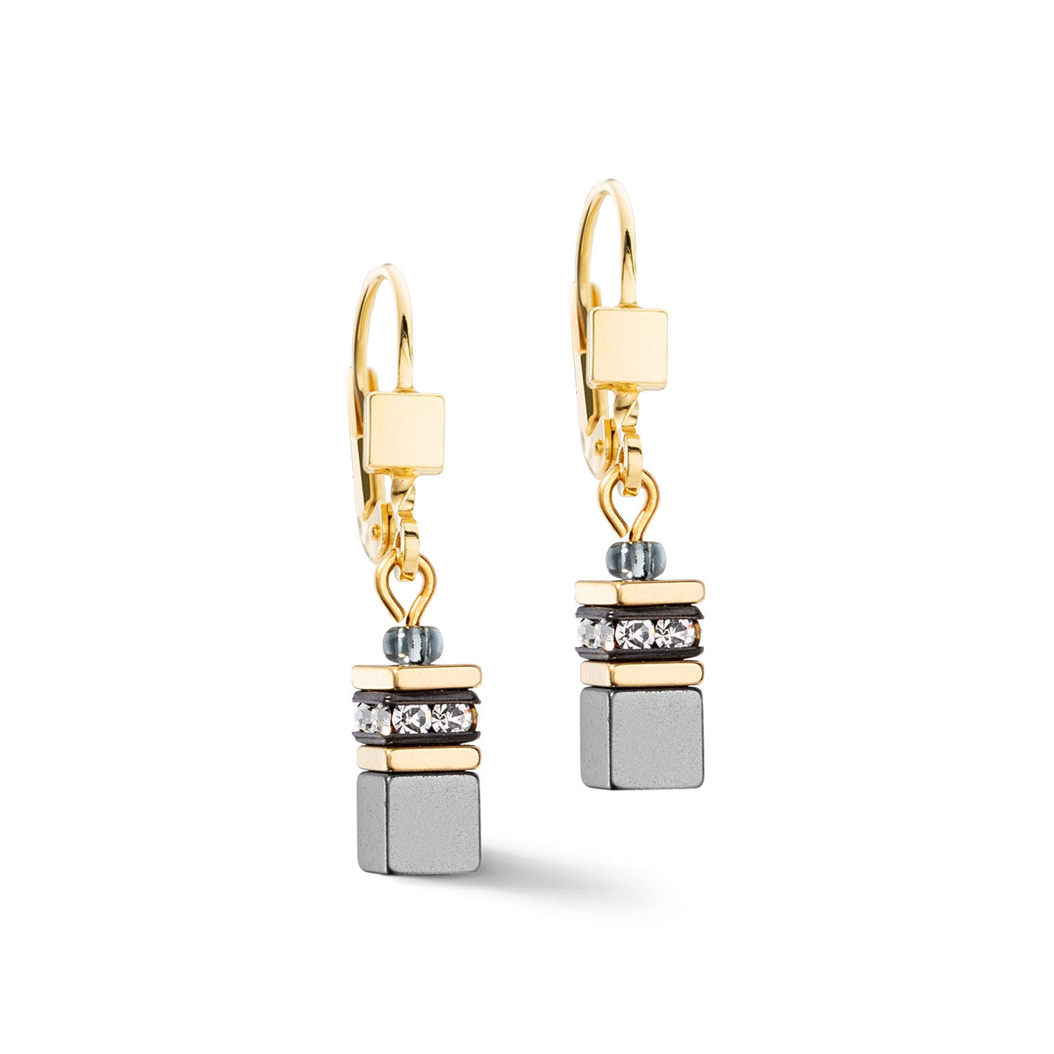 Boucles d'oreilles GeoCUBE® Iconic Lite Noir